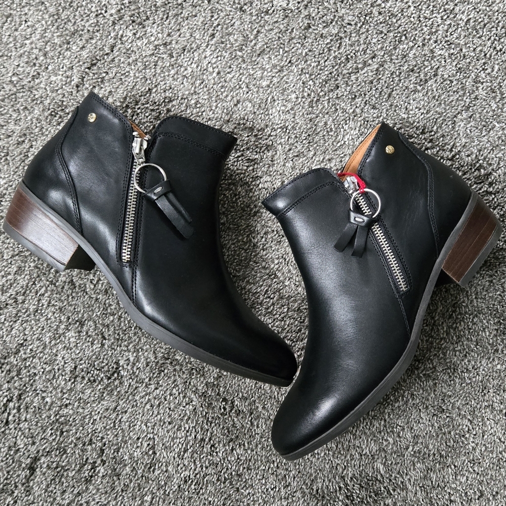 Pikolinos Daroca Booties NEW size 40 mid-heel ankle boots